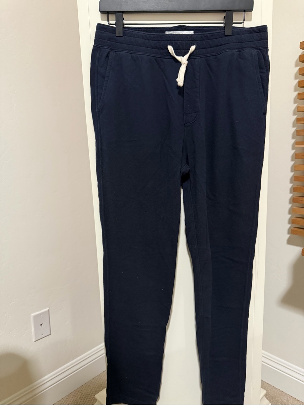 Abercrombie & Fitch Men’s Navy Knit Drawstring Pajama Pants